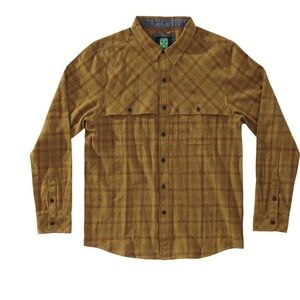 HIPPYTREE
Dobson Flannel
 in Mustard size small